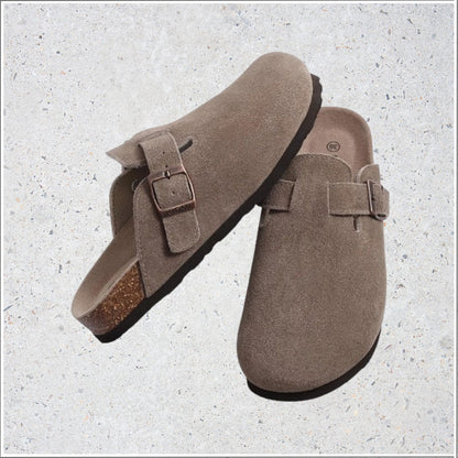 Gacimy Women's Suede Clogs