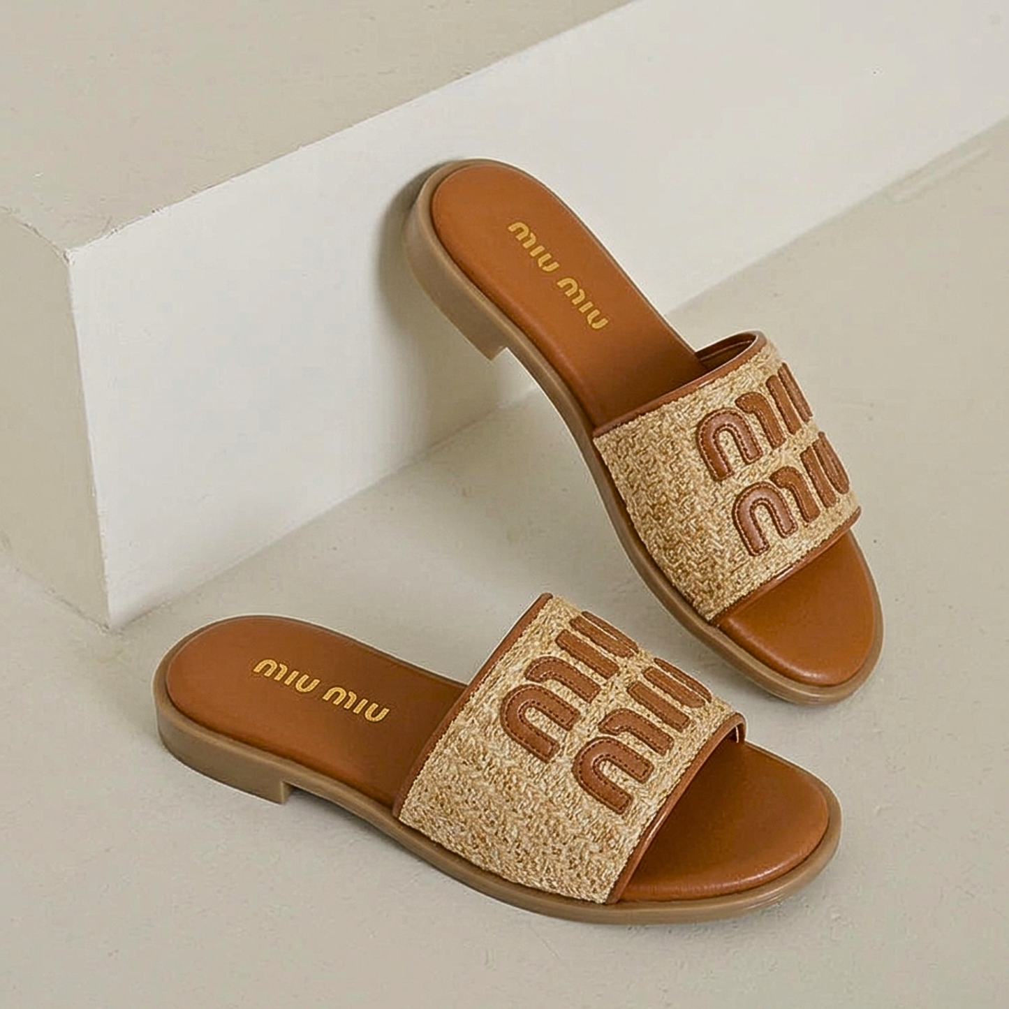 Sandales de luxe Miu-Miu