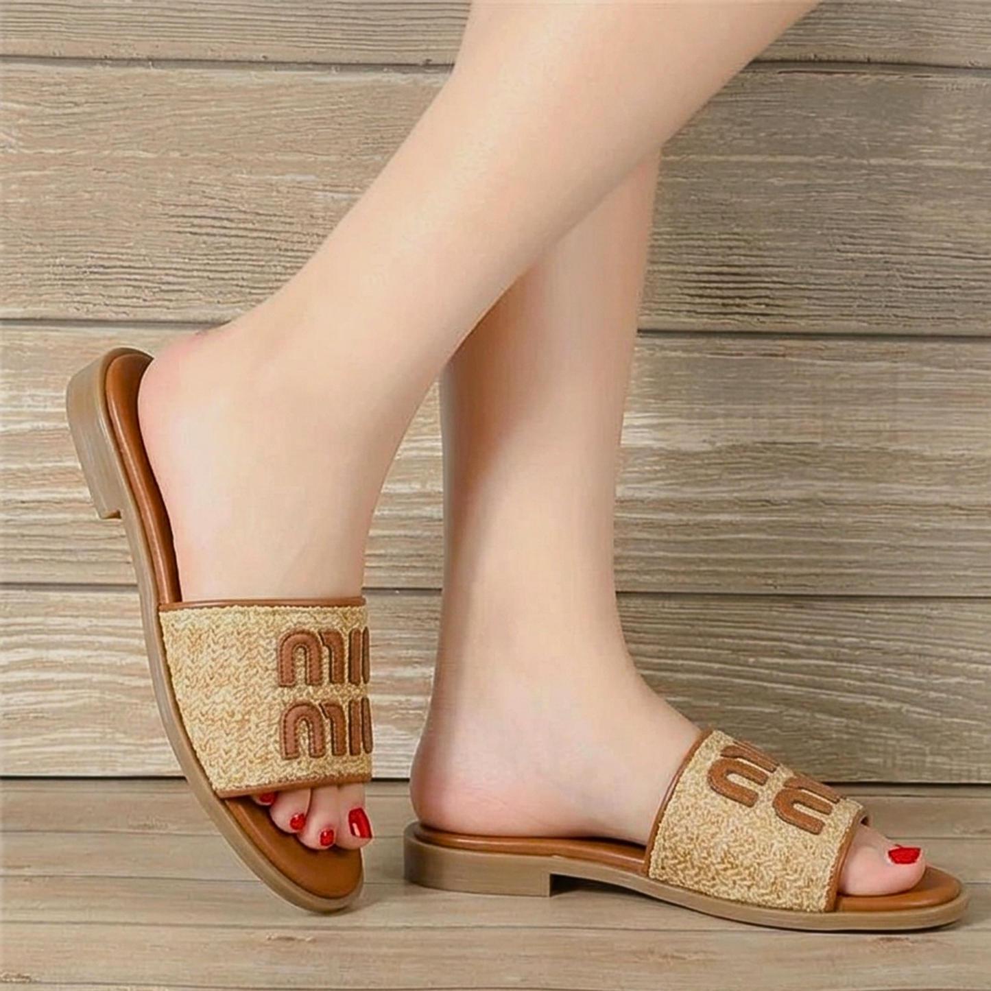 Sandales de luxe Miu-Miu