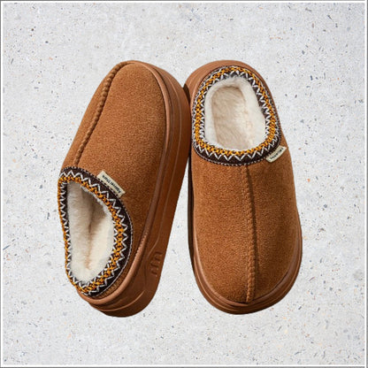 Winter Women’s Fuzzy Fur Anti-Slip Slipper Boots