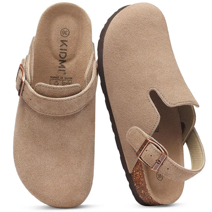 Gacimy Women's Suede Clogs