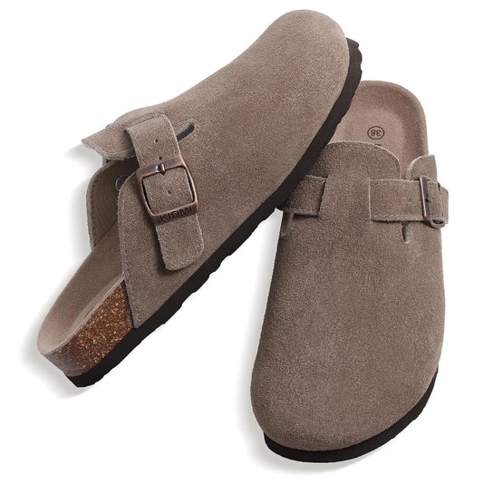 Gacimy Women's Suede Clogs