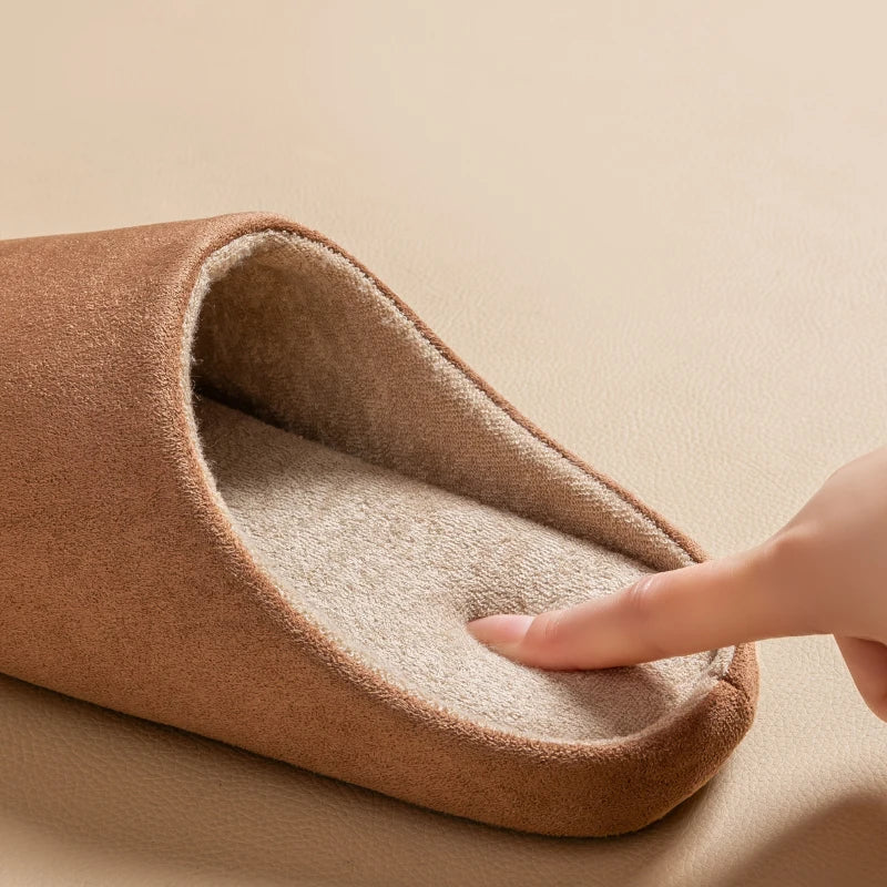 Men’s Non-Slip Velvet Slippers