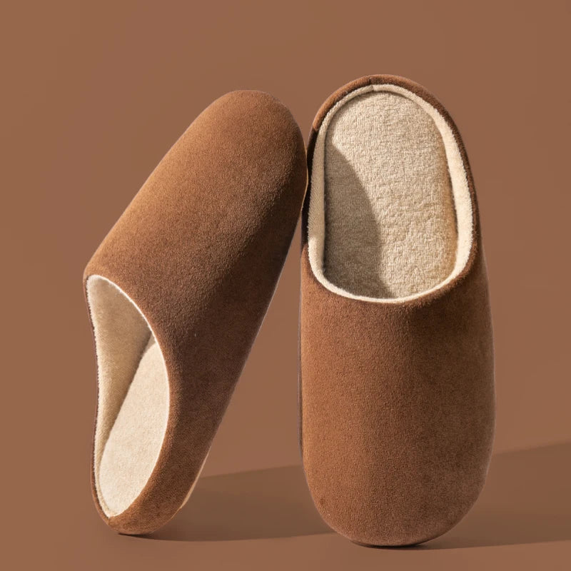 Men’s Non-Slip Velvet Slippers