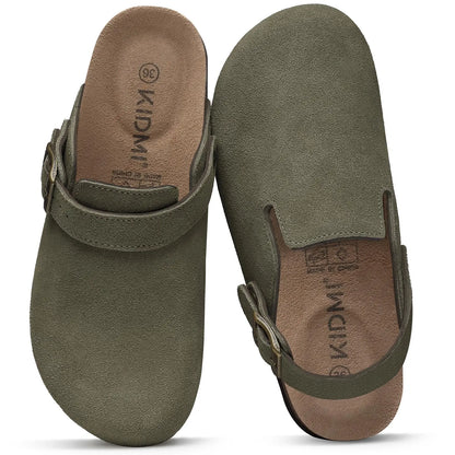 Gacimy Women's Suede Clogs