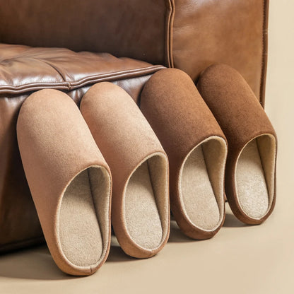 Men’s Non-Slip Velvet Slippers