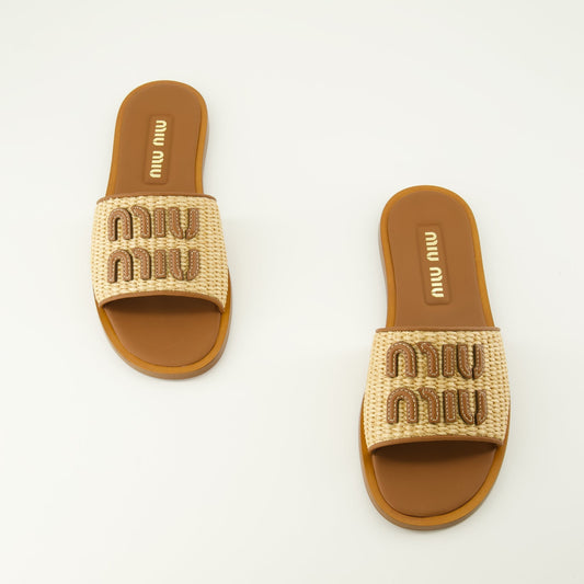 Sandales de luxe Miu-Miu