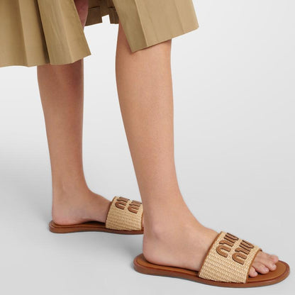 Sandales de luxe Miu-Miu